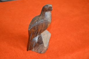 Ironwood sculture, Bald Eagle